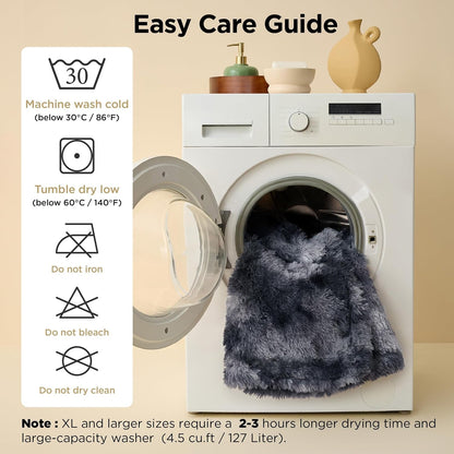 Bedsure Waterproof Dog Blanket for Small Dogs Cats Fluffy Faux Fur, 30X40 | Plush Fuzzy Reversible Pet Blankets for Couch and Dog Bed, Soft Calming Throw Cat Puppy Blanket Washable, Dog Gift, Brown6