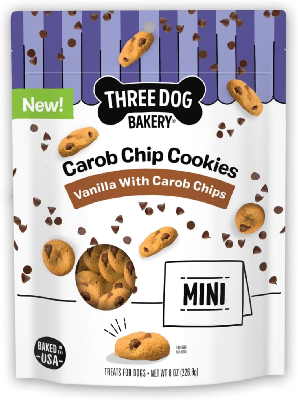 three-dog-bakery-mini-carob-chip-cookie-crunchy-dog-treats-8-oz-bag-made-with-real-ingredients-bite-sized-crunchy-treats-for-dogs