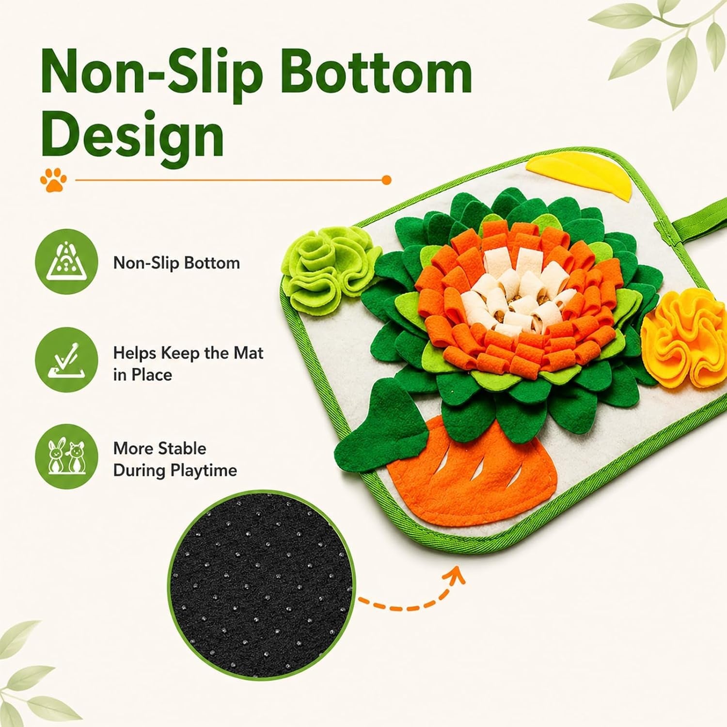 rabbit-foraging-mat-interactive-bunny-snuffle-mat-for-small-animals-puzzle-toy-indoor-enrichment-feeding-mat-11-8-treat-dispenser-for-bunny-guinea-pigs-ferrets-chinchillas-hamste-puppies