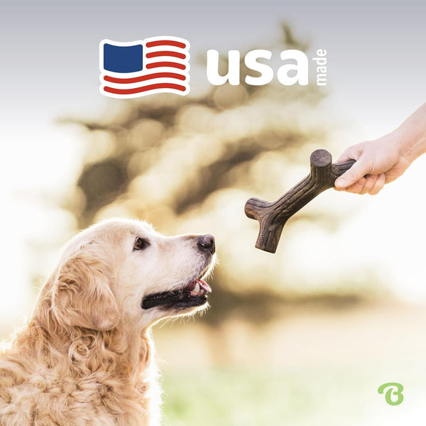Benebone Bacon Stick Durable Dog Chew Toy for Aggressive Chewers, Real Bacon, Made in USA, Large5