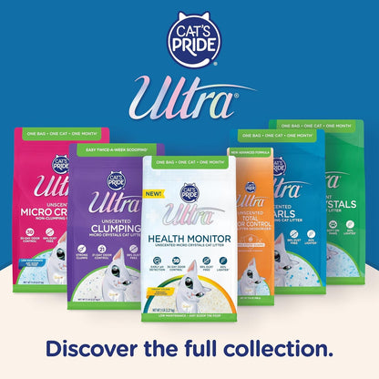 Ultra Fresh Scented Micro Crystals Premium Cat Litter - 99.9% Dust Free, Soft on Paws - 5 Lbs.7