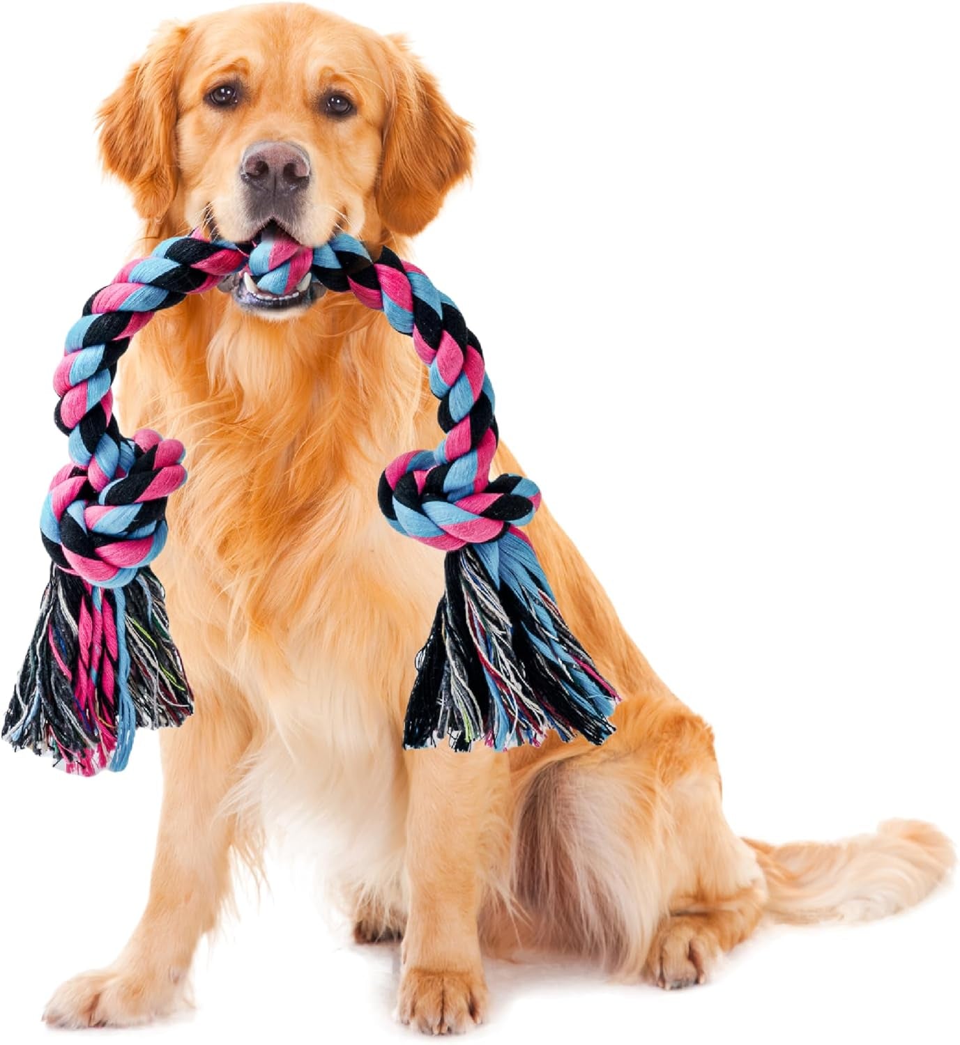 sharlovy-large-tough-chew-toys-for-aggressive-chewers-large-breed-heavy-duty-dental-rope-toys-kit-for-medium-dogs-5-knots-indestructible-cotton-puppy-teething-chew-tug-toy-set-of-9