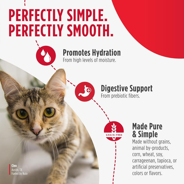 Nulo Freestyle Lickable Cat Treats - Perfect Purées Variety Pack, Squeezable Grain-Free Wet Cat Food Topper, High Moisture for Hydration, 40 X 0.5Oz3