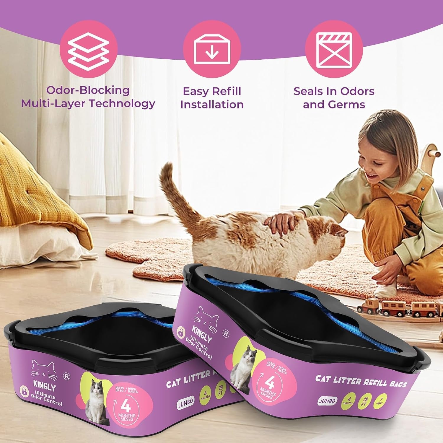 premium-cat-litter-refill-bags-jumbo-28ft-2-pack-lasts-up-to-8-months-2-cartridges-for-superior-odor-control