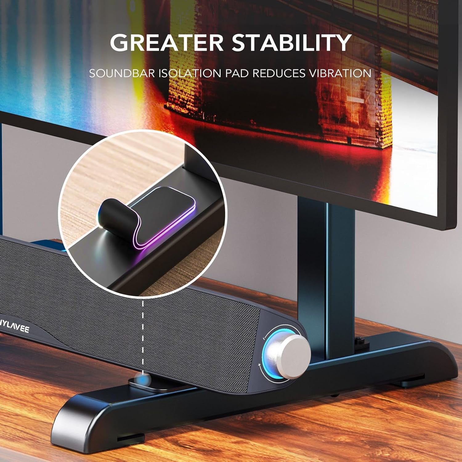 table-top-tv-stand-with-height-adjustable-tv-legs-replacement-for-most-37-86-inch-flat-curved-tvs-steel-tv-base-feet-holds-up-to-150-lbs-with-cable-management-max-vesa-800x600mm-black