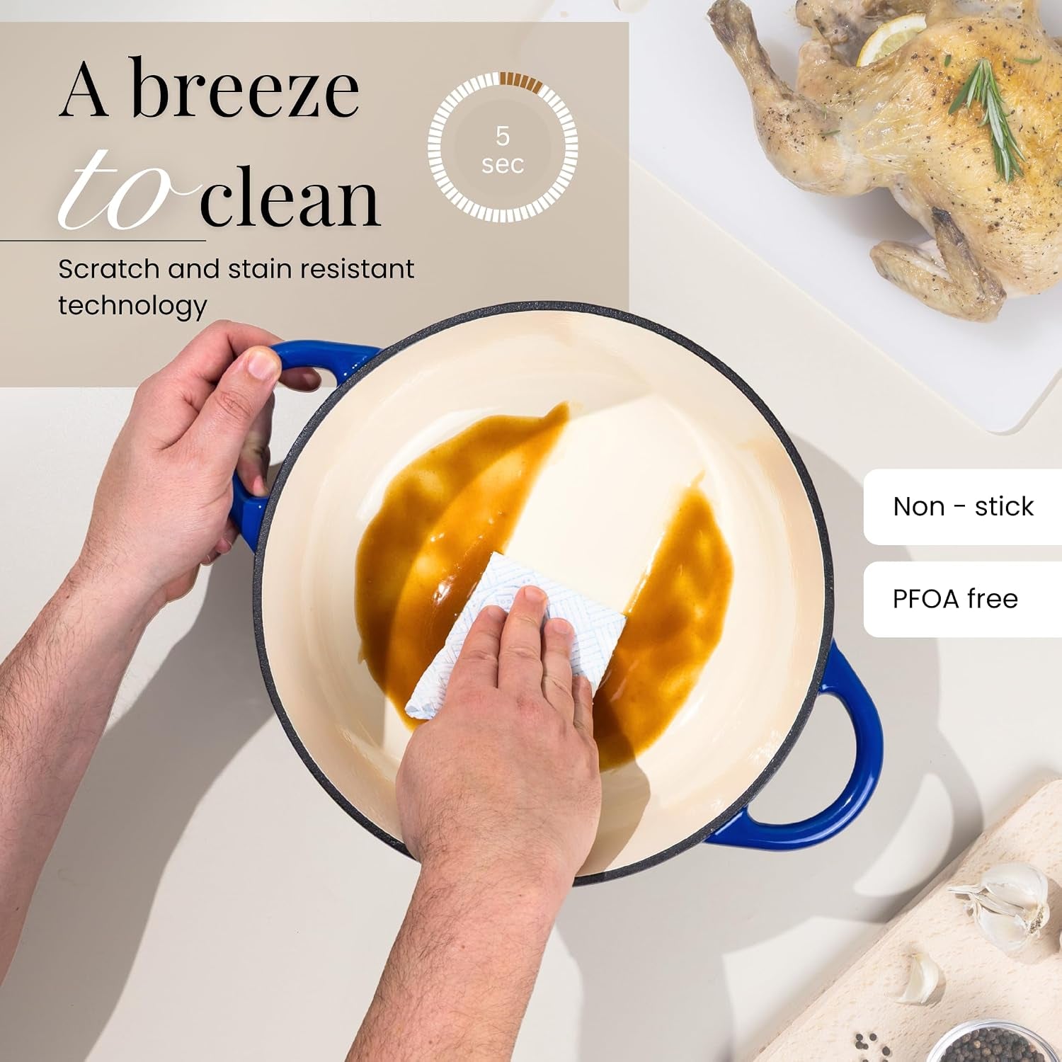 enamelled-cast-iron-dutch-oven-pot-with-lid-6-4-quart-non-stick-casserole-pot-heavy-duty-oven-safe-up-to-500-f-for-bread-baking-braising-stews-roasting-28cm-dark-blue