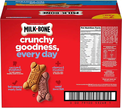 Milk-Bone Peanut Butter Flavor Dog Biscuits, Naturally & Artificially Flavored, 7 Lb. Box8