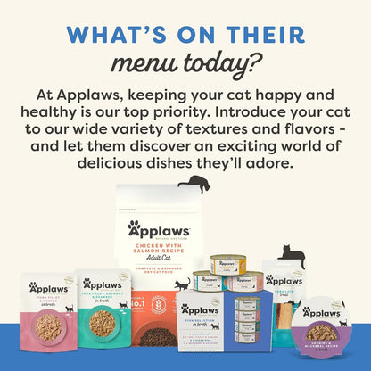 Applaws Fish Variety in Broth Wet Cat Food, 3-Flavor 12-Pack 2.47 Oz Cans | 100% Natural, High Quality Ingredients, High Protein, No Artificial Additives, Limited Ingredients5