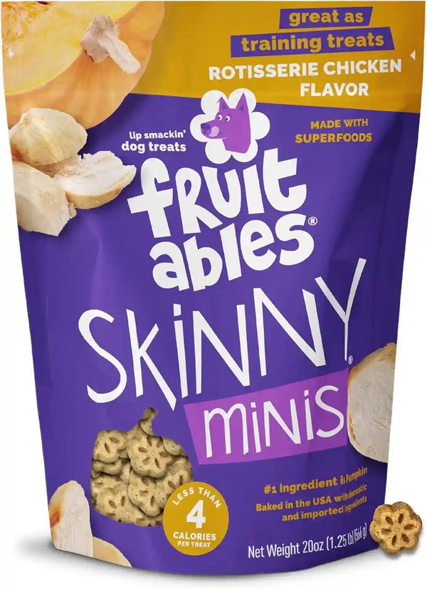 Fruitables Skinny Mini Dog Treats, Training Treats, Bacon & Apple, 12Oz | Healthy Dog Treats, Crunchy Dog Biscuits, Healthy Puppy Treats, Limited Ingredient, Training Rewards, Made in USA27