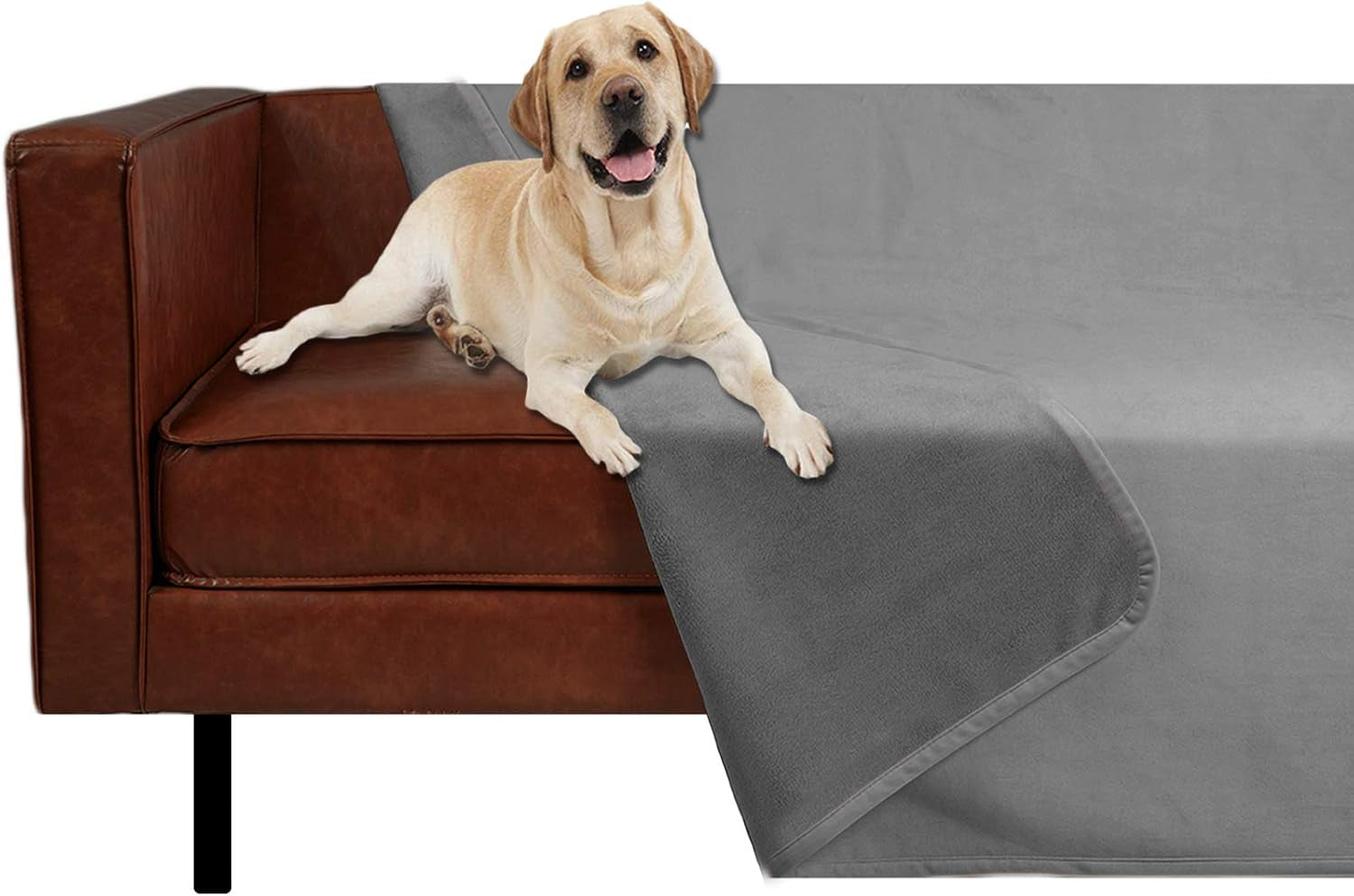 ameritex-pet-bed-blanket-reversible-100-waterproof-velvet-super-soft-for-sofa-and-bed-82x102-inches-cream-sand