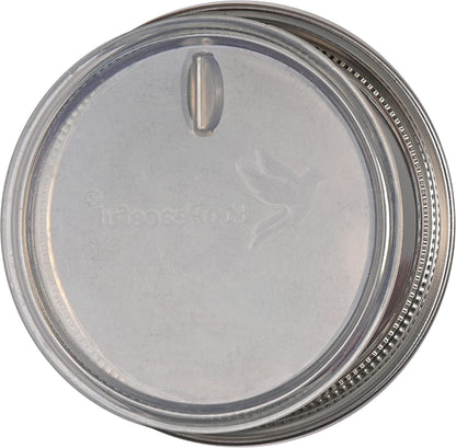 316 Surgical Stainless Steel Mason Jar Lids WIDE Mouth - Rust-Proof, Airtight, Leak-Proof, Bpa-Free, Pvc-Free, Vegan, Reusable - Not for Canning5