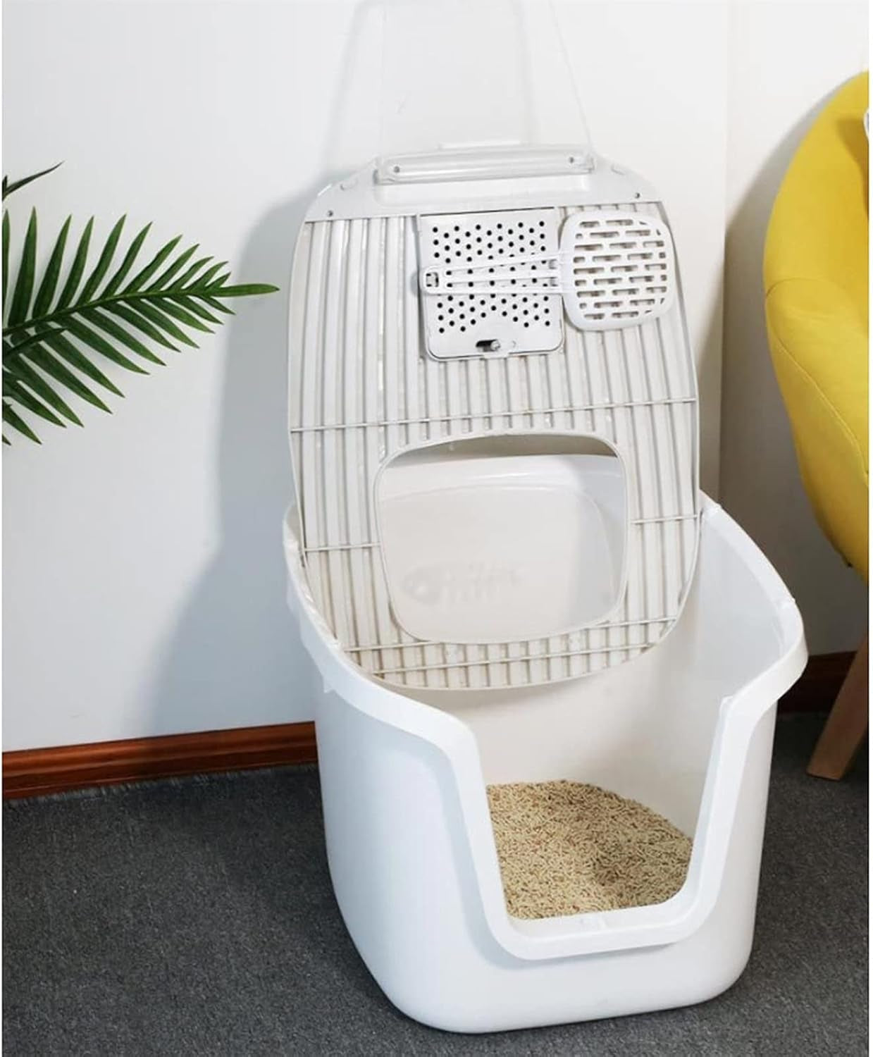 dog-potty-training-toilet-double-door-cat-litter-box-with-scoop-and-funny-toys-large-easy-setup-to-cleanc