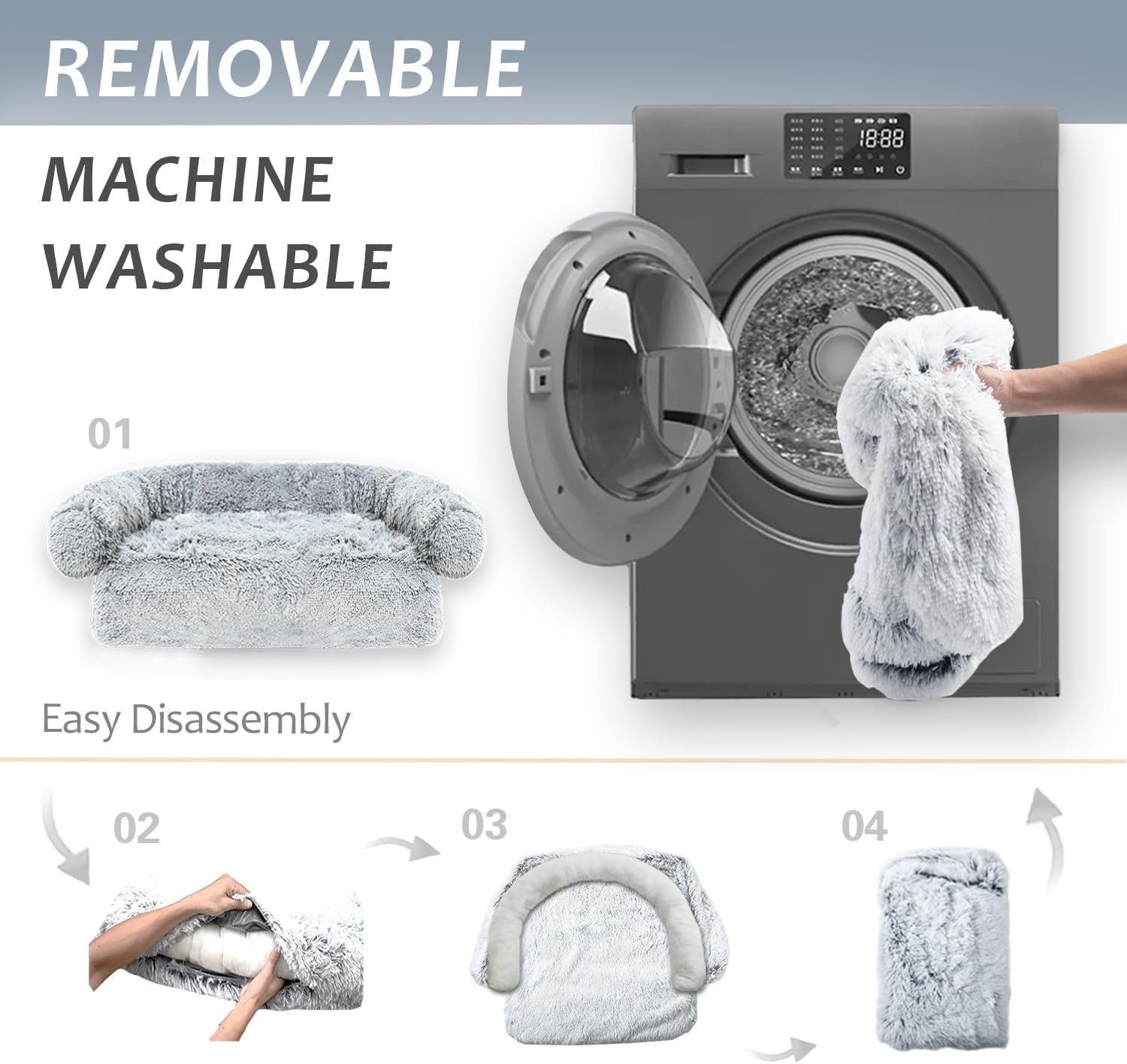 calming-dogs-cats-bed-mats-dog-pad-washable-removable-couch-cover-plush-long-fur-mat-for-pets-waterproof-lining-perfect-for-small-medium-and-large-dogs-and-cats-gradient-gray-36x31