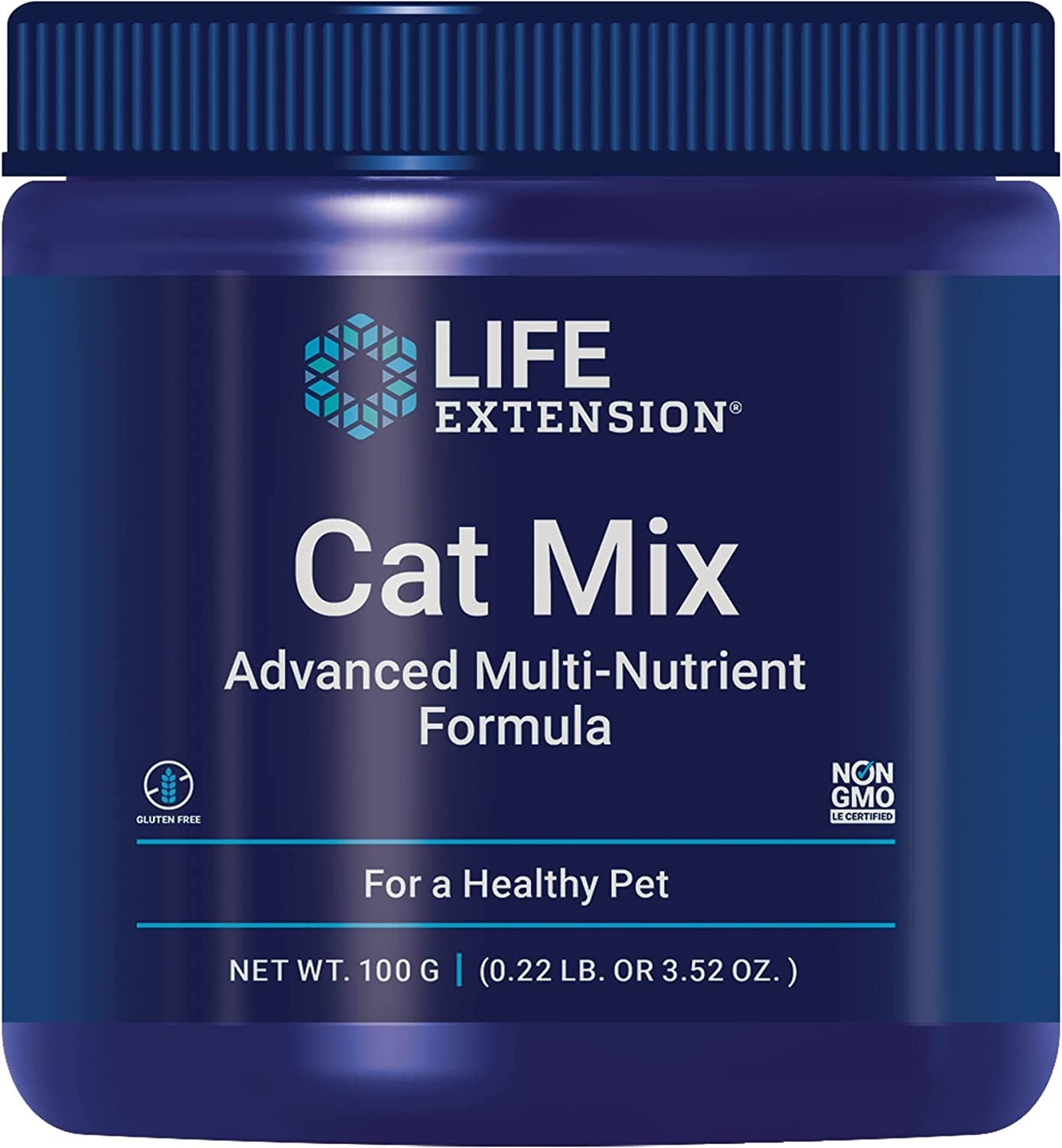 life-extension-cat-mix-cat-food-supplements-heart-health-probiotics-l-arginine-taurine-b12-folic-acid-vitamin-c-vitamin-e-rosemary-nutrient-absorption-gluten-free-non-gmo-85-servings-with-probiotics-l-arginine-taurine-b12-folic-acid-vitamin-c-e-rosemary-for-heart-health-nutrient-absorption