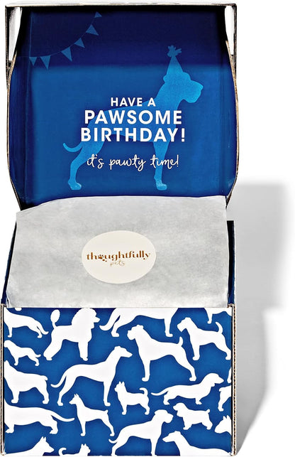 Blue Dog Birthday Cookie Cake, Decorated Gourmet Biscuit Dog Treat Cake | Crunchy Dog Biscuit, Birthday Gift for Dogs, Dog Lover Gift, Pet Celebration, Dog Mom & Dog Dad Gifts4