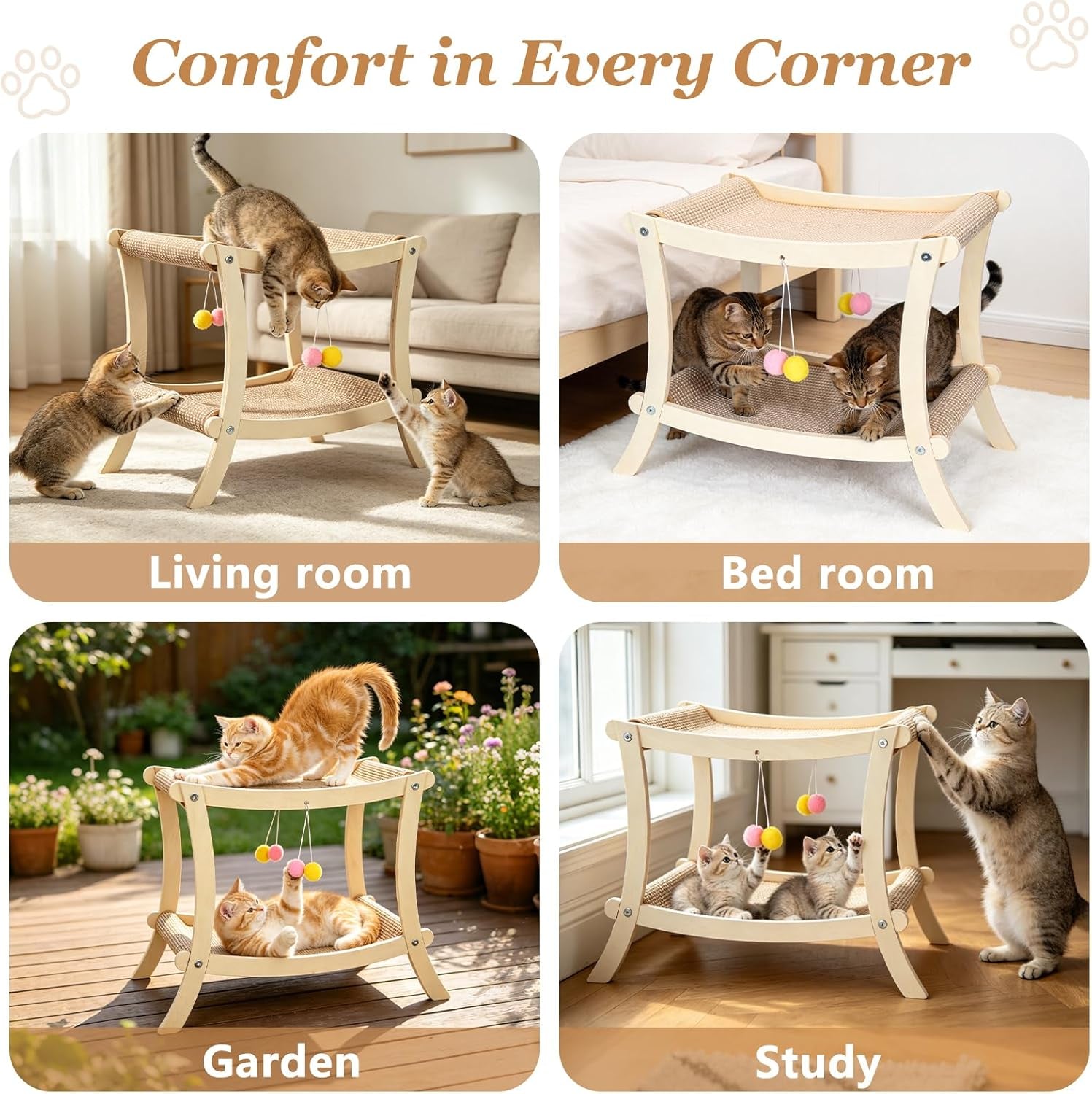 indoor-cat-scratcher-bed-double-layer-cat-hammock-with-toy-ball-wooden-sisal-cat-scratching-pad-for-cats-elevated-cat-lounge-for-claw-grinding-sleeping