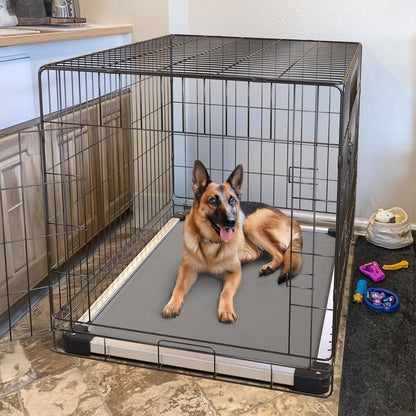 FXW Titannest Padded Chew-Proof Elevated Dog Bed for Large Dogs | Easy to Clean, Pre-Assembly Raised Cot, Indoor/Outdoor/Camping, 47 X 29 X 7.3In4