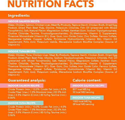 IAMS Perfect Portions Cuts in Gravy Wet Cat Food, Tuna & Salmon, 12 Count | Tuna & Salmon Cuts in Gravy, 2.6 Oz. Snap-Peel-Serve Twin Packs, Vitamin E Immune Support, Prebiotic Fiber, Made in USA4