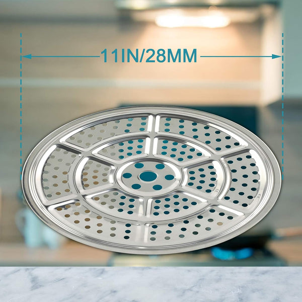 2Pack Stainless Steel Canner Rack - 11-Inch Pressure Cooker Rack for Pressure Canner - Compatible with Presto, All-American and More5