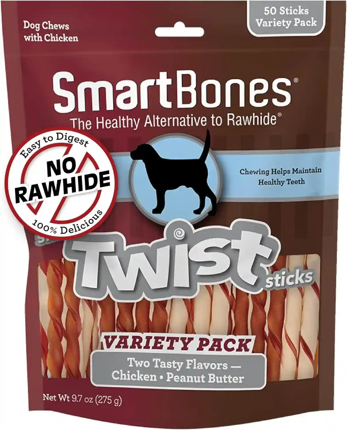 smartbones-smart-twist-sticks-rawhide-free-dog-chew-sticks-made-with-real-chicken-50-sticks-9-7-ounce-pack-of-1