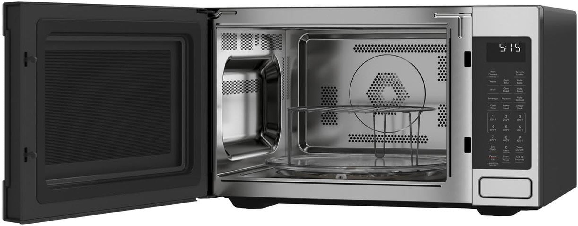 ceb515p2nss-matte-collection-countertop-microwave-oven-with-1-5-cu-ft-capacity-convection-1000-watts-10-power-levels-in-stainless-steel