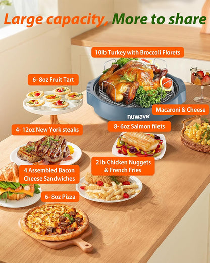 Pro plus 2 Infra-Red Oven, Countertop, Convection, 360 Surround Heat | 2025 Advanced Convection, No Defrosting or Preheating, Cook Fresh or Frozen, Durable Power Dome, 100 Presets & 50 Memory2