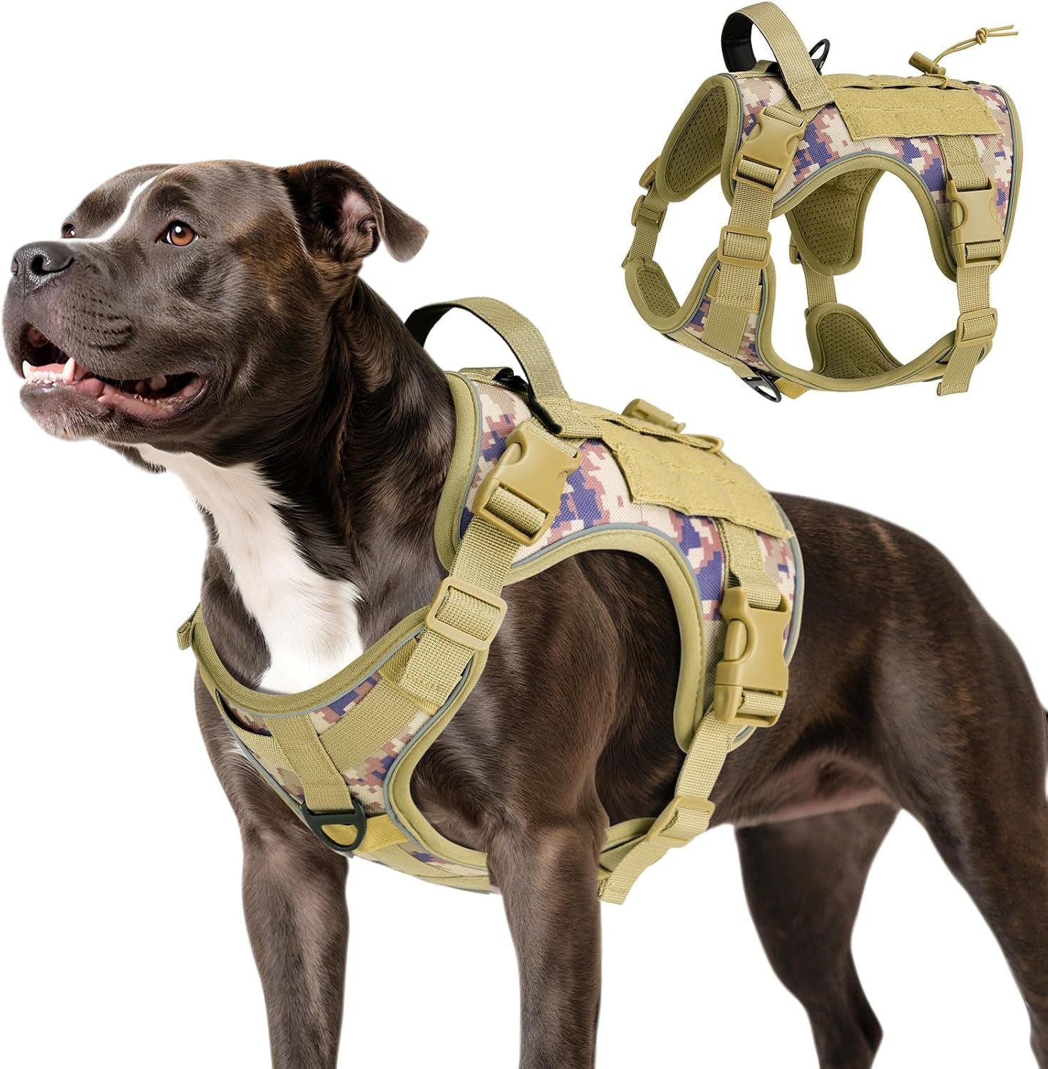 vavopaw-dog-seat-belt-vest-harness-for-car-2-in-1-seatbelt-buckle-soft-breathable-mesh-adjustable-buckle-nylon-heavy-duty-pet-safety-seat-belts-for-small-medium-large-pets-black-l