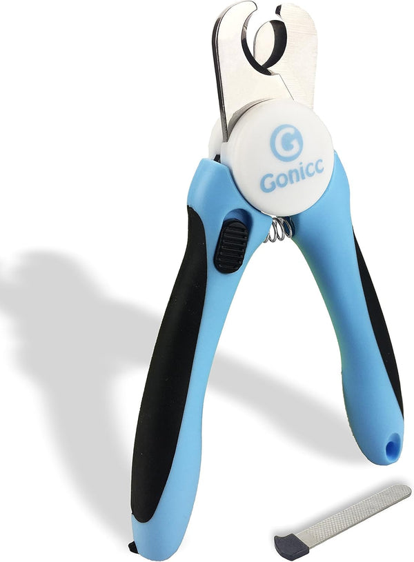Gonicc Professional Dog & Cat Pets Nail Clippers & Trimmers | with Safety Guard to Avoid Overcutting, Free Nail File, Razor Sharp Blade - Professional Grooming Tool for Pets7