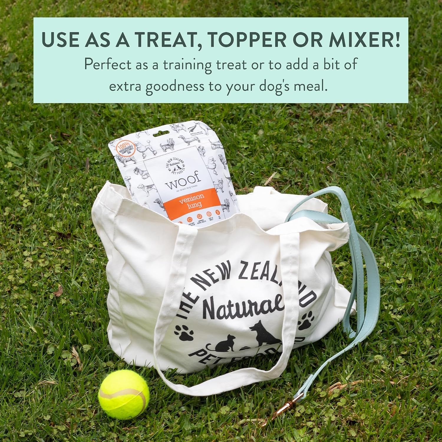 the-new-zealand-natural-pet-food-co-woof-air-dried-dog-treats-venison-lung-treats-for-large-dogs-natural-topper-1-76-oz