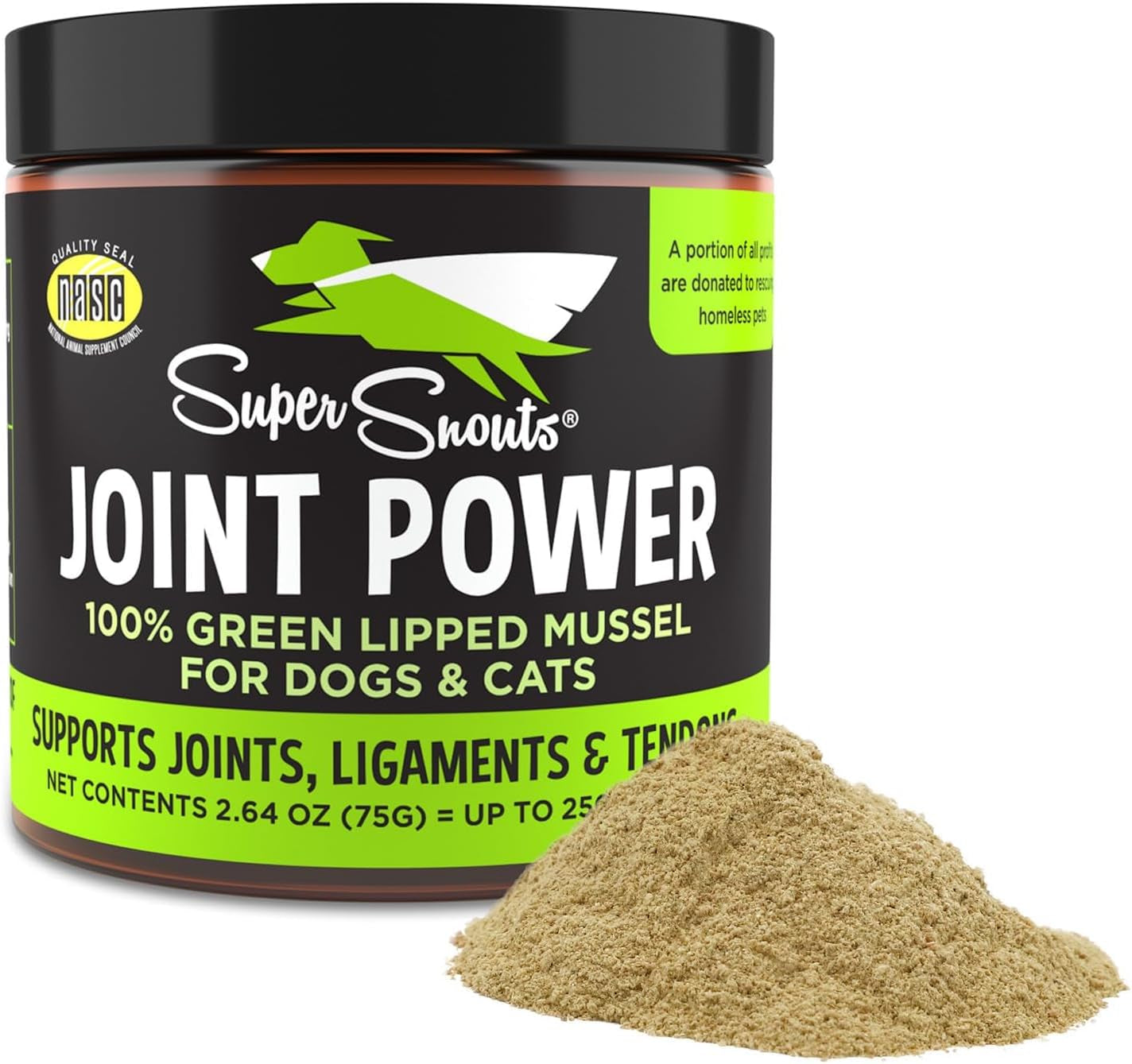 joint-power-supplement-powder-for-dogs-cats-2-64-oz-jar-joint-supplement-powder-made-with-100-green-lipped-mussels-to-support-joints-tendons-and-ligaments