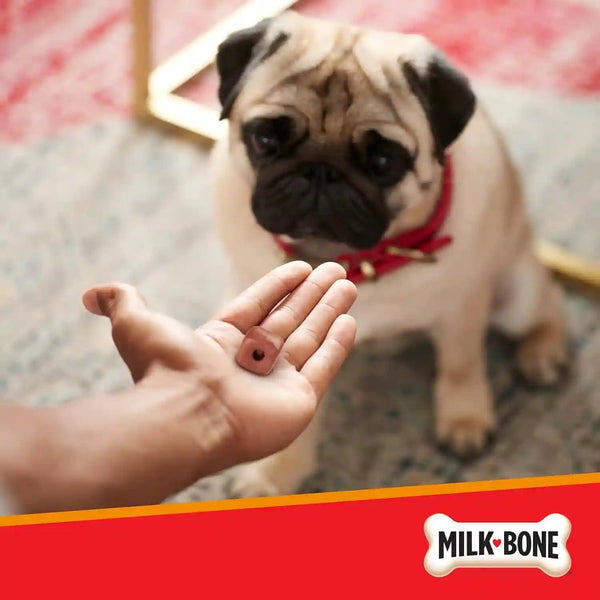 Milk-Bone Pill Pouches Dog Treats with Real Chicken, 25 Count Bags (Pack of 5; 125 Total Treats)5