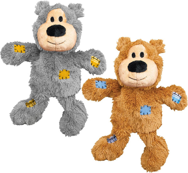 KONG Wild Knots Bears - Durable Dog Toys with Internal Knotted Ropes and Minimal Stuffing for Less Mess (Assorted Colors) (Medium/Large)12
