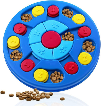 Dog Puzzle Toys Interactive Toy for Puppy IQ Stimulation &Treat Training Games Treat Dispenser for Smart Dogs, Puppy &Cats Fun Feeding (Level 1-3)1