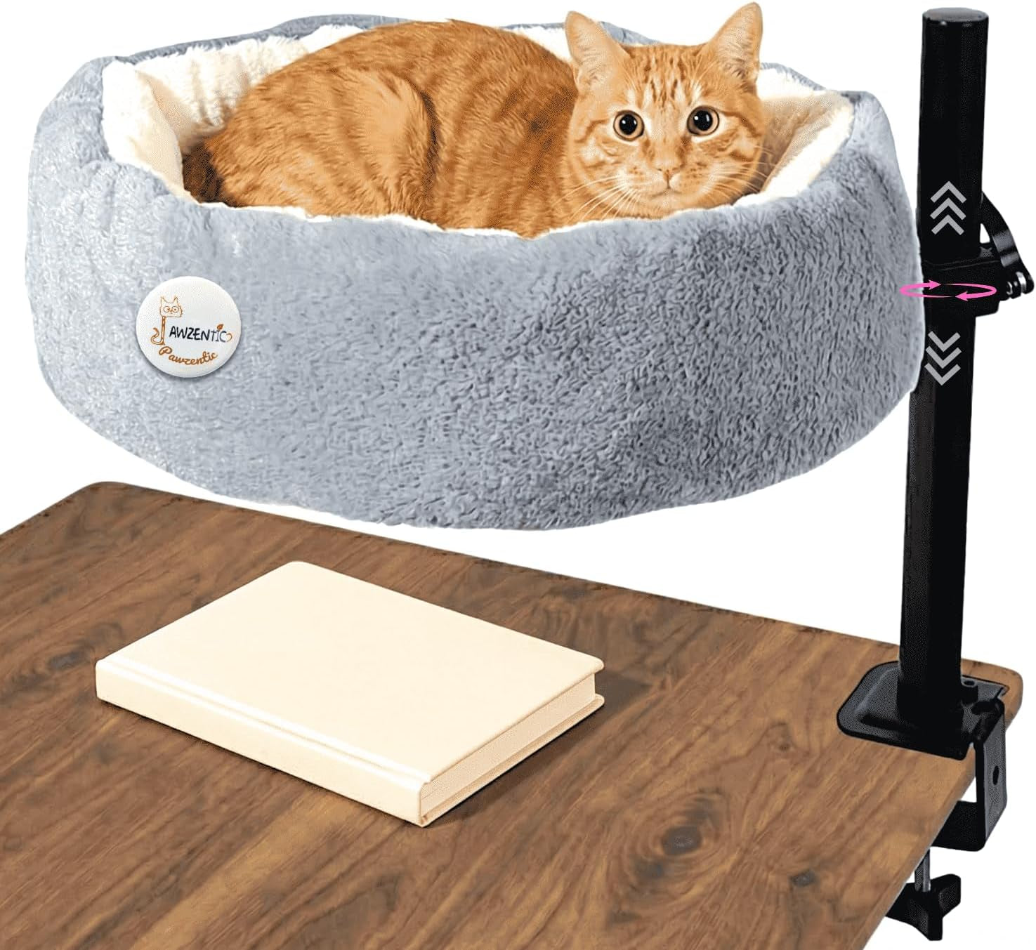 cat-desk-bed-xl-reversible-2-tone-adjustable-light-gray