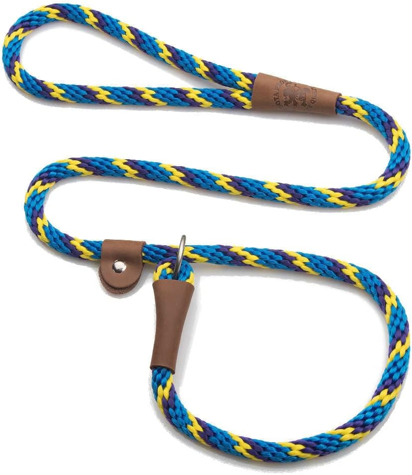 mendota-pet-slip-leash-dog-lead-and-collar-combo-made-in-the-usa-mocha-3-8-in-x-6-ft-for-small-medium-breeds