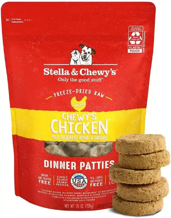 Stella & Chewy'S Freeze-Dried Raw Dinner Patties - Beef Recipe - High Protein Grain-Free Puppy & Dog Food - Perfect for Picky Eaters - 25 Oz33