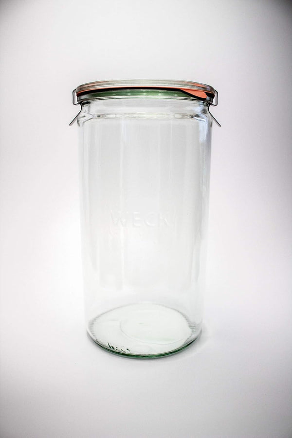 Jar 974 - 1.5L Glass Jars with Large Storage Capacity - Preserving Jars with Airtight Lids Suitable for Pickling - Heat Resistant Canning Jars - Microwave Safe - (1 Jar with Glass Lid) 54 Fl. Oz7