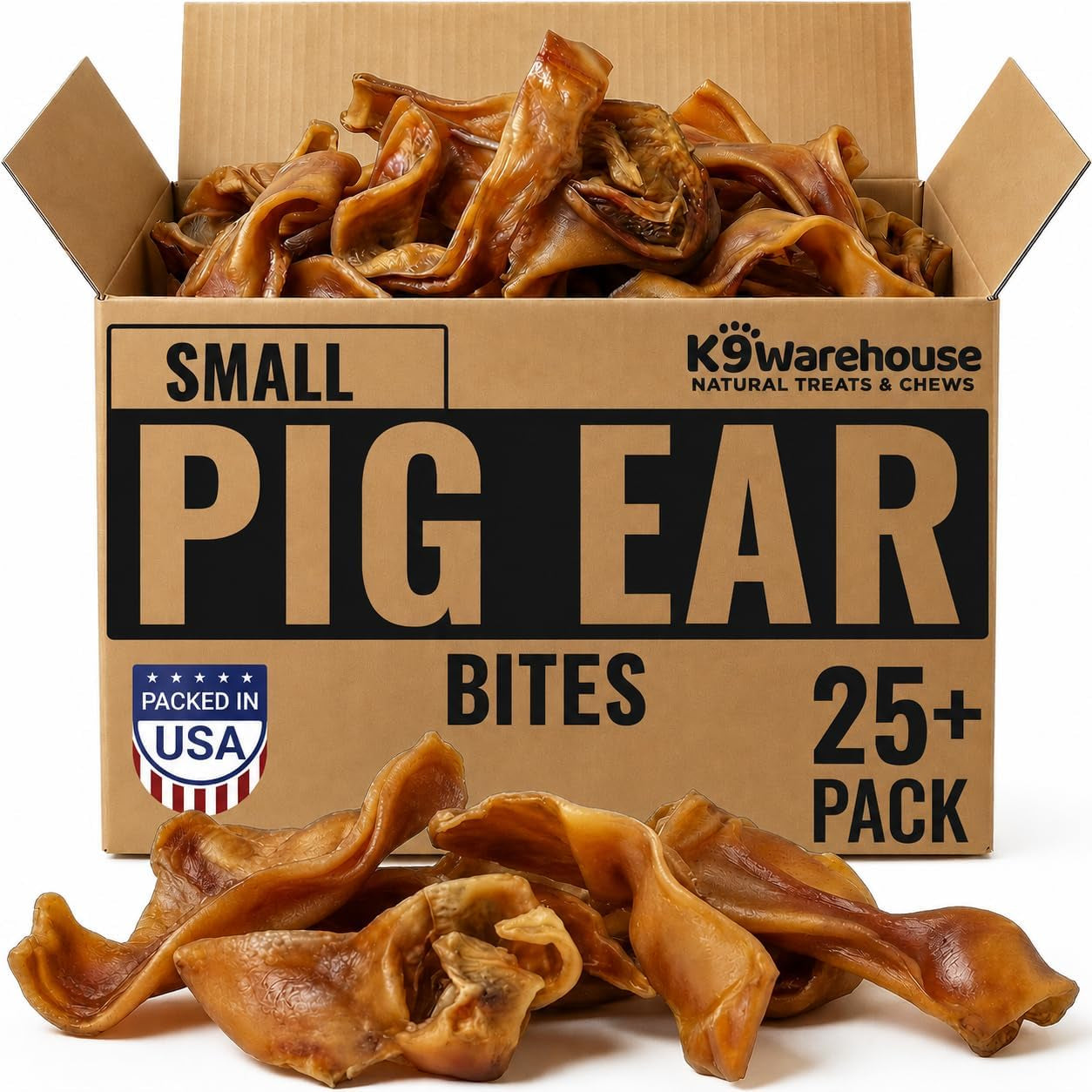 k9warehouse-bulk-pig-ear-bites-for-dogs-100-pork-rawhide-alternative-1lb-single-ingredient-no-hormones-or-chemicals-hand-selected-quality-sized-for-small-and-medium-pups-fights-tartar-buildup