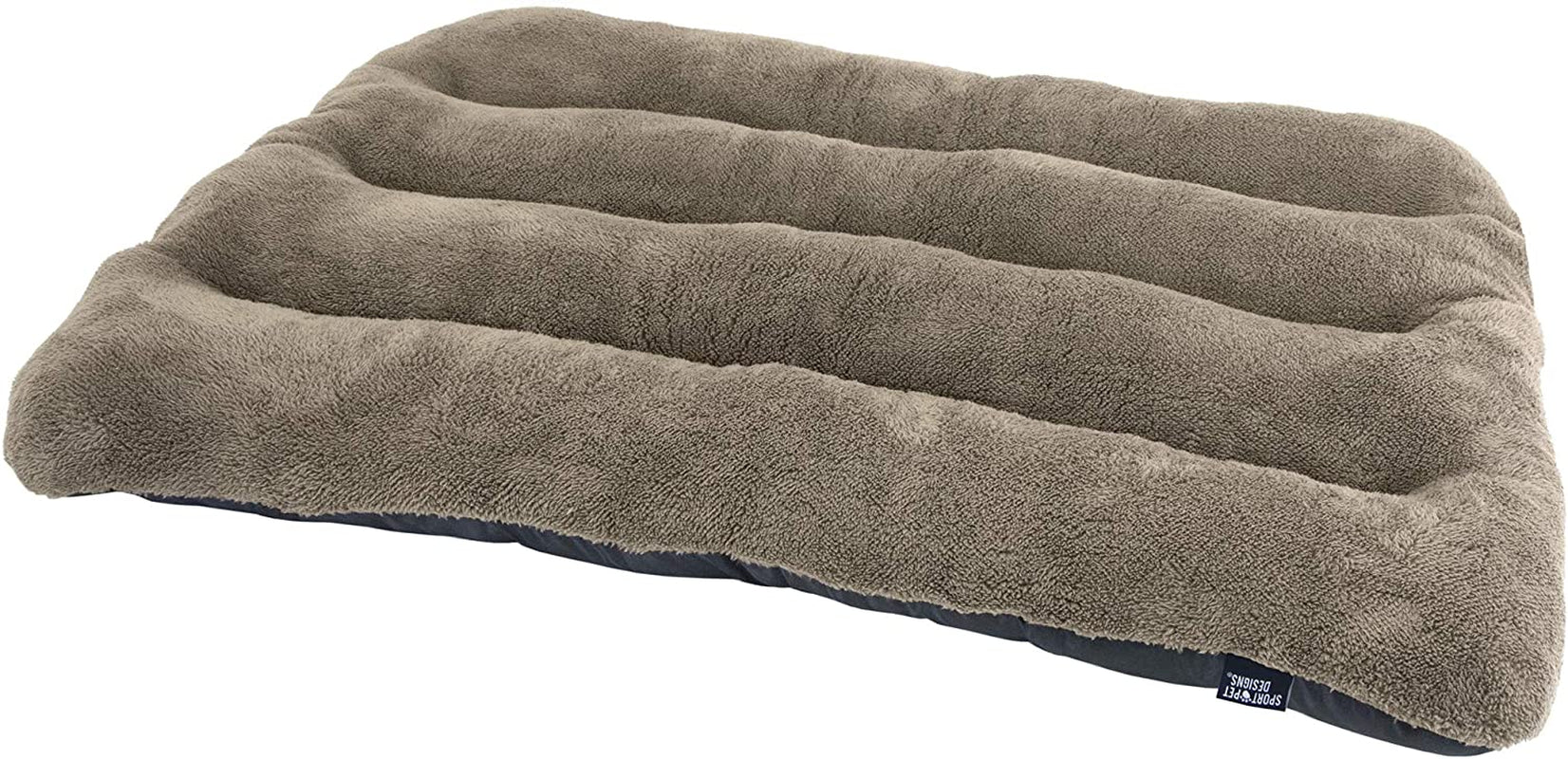 sportpet-designs-waterproof-pet-bed-fits-sportpet-plastic-dog-kennel-20-inches-brown