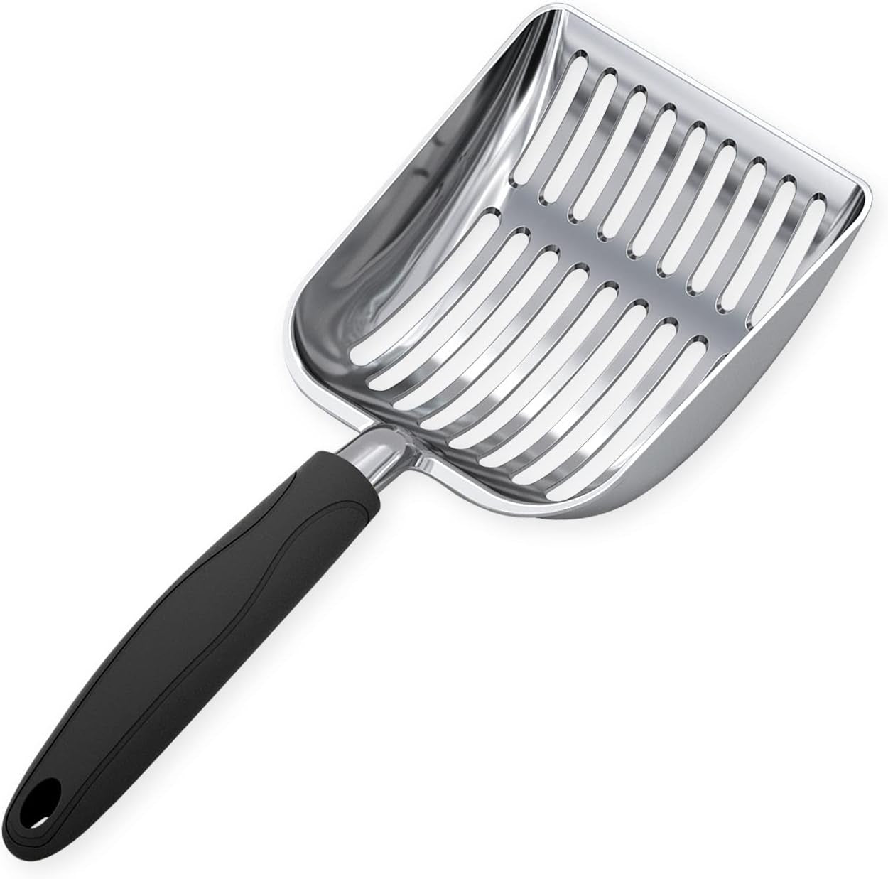 wepet-cat-litter-scoop-aluminum-alloy-sifter-kitty-metal-scooper-deep-shovel-long-handle-poop-sifting-kitten-pooper-lifter-durable-heavy-duty-for-litter-box