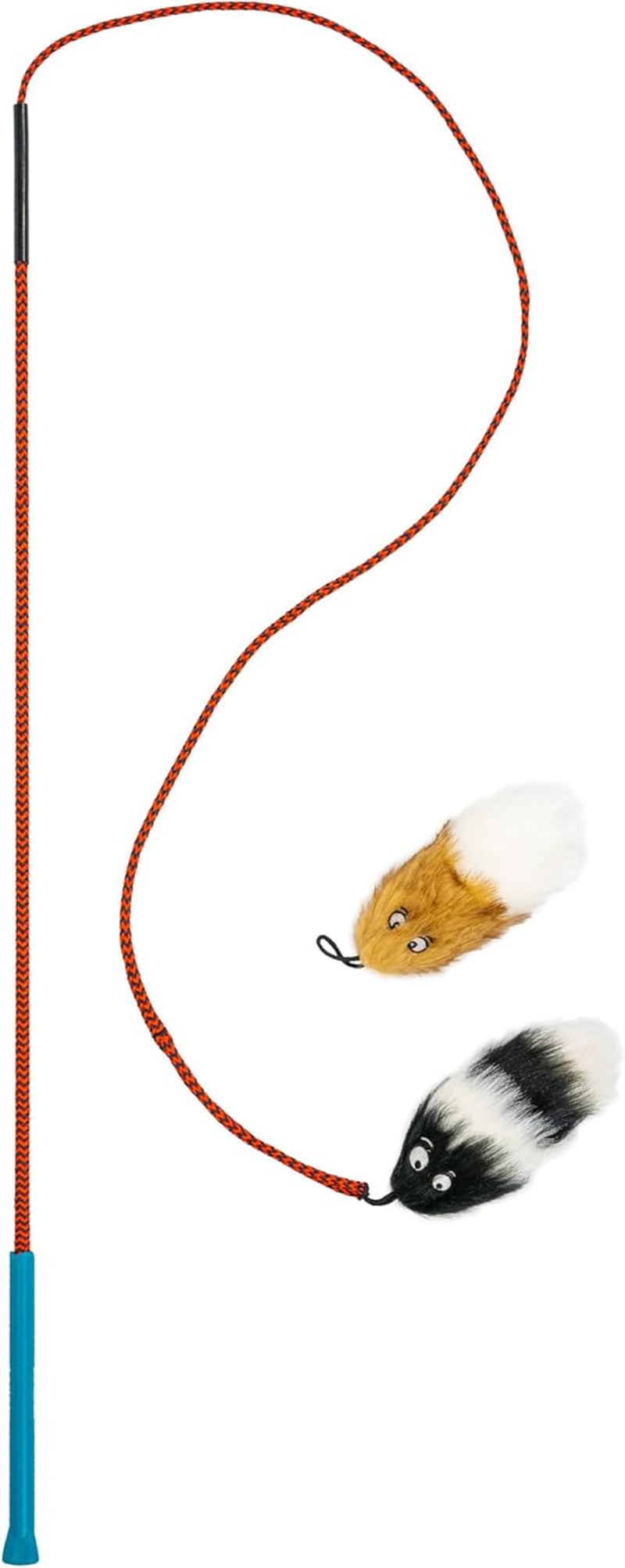 outward-hound-tail-teaser-interactive-dog-wand-toy-with-squeaky-plush-teaser-and-crinkle-sounds-for-active-play-multicolored
