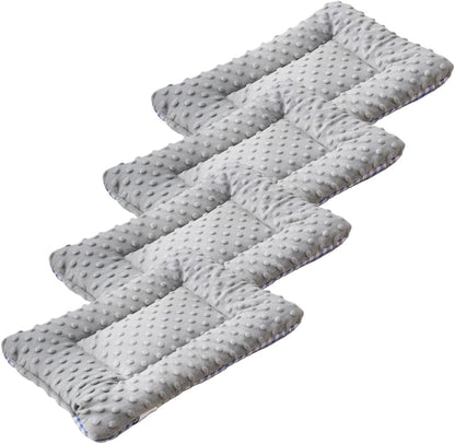 SHENGOCASE 2-Pack 15“ round Soft Cat Kneading Pillow Cushion Bed for Cat Small Dog House Perch Shelf, Pad Padding for Cage Kennel8