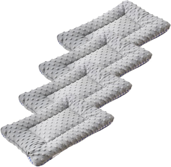 SHENGOCASE 2-Pack 15“ round Soft Cat Kneading Pillow Cushion Bed for Cat Small Dog House Perch Shelf, Pad Padding for Cage Kennel8