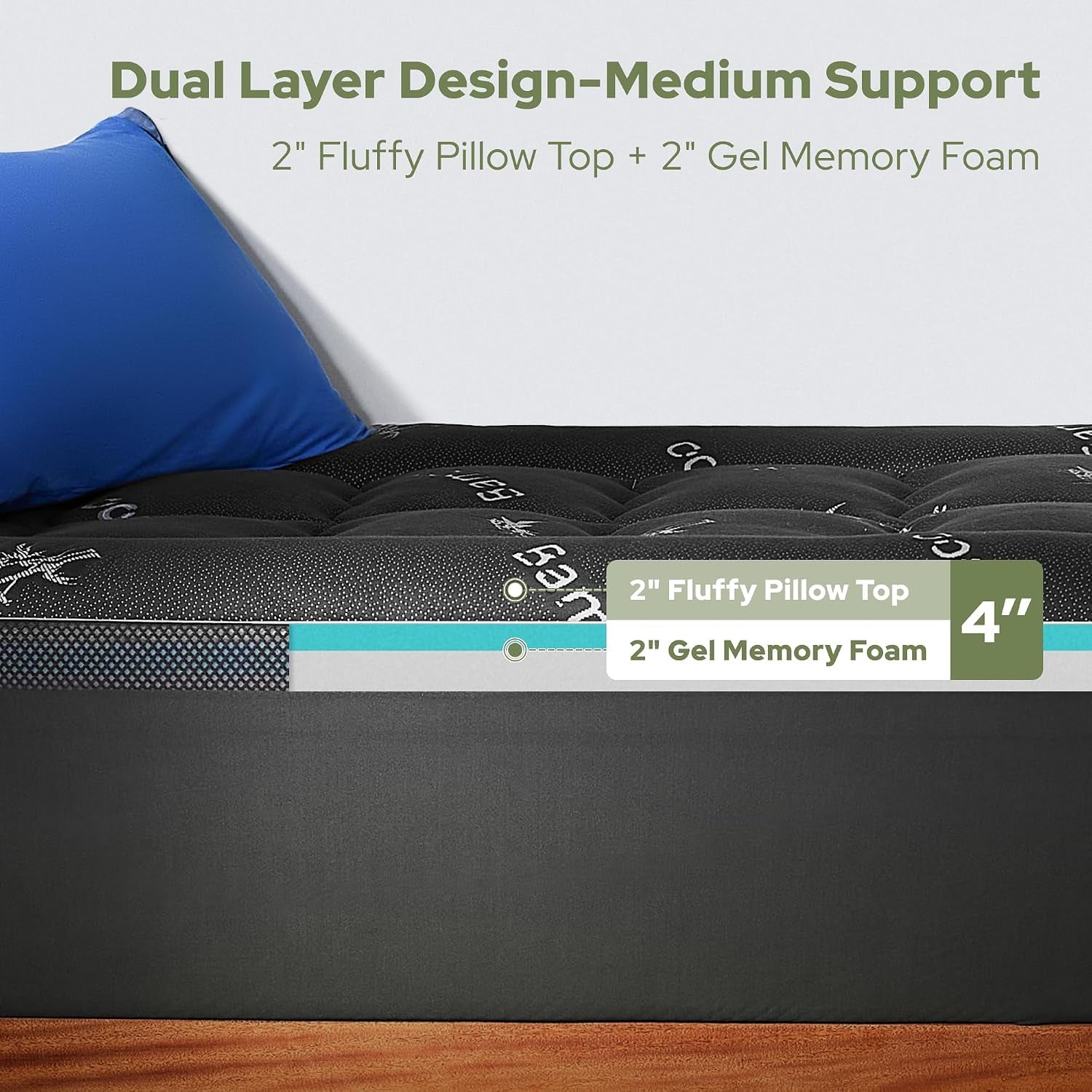 4-inch-dual-layer-memory-foam-mattress-topper-twin-xl-for-college-dorm-room-2-inch-gel-memory-foam-and-2-inch-pillow-top-mattress-pad-cover-cooling-bamboo-viscose-mattress-topper-medium-firm