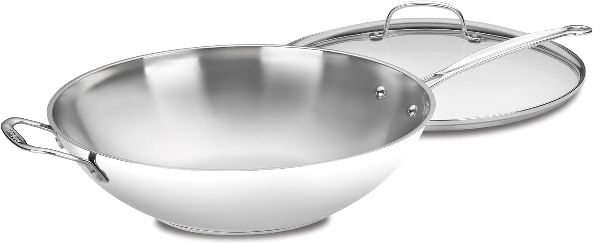 14-inch-stir-fry-pan-helper-handle-and-glass-cover-chefs-classic-stainless-steel-726-38h