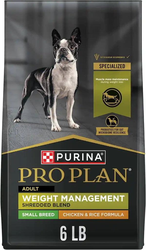 Purina Pro Plan Small Breed Dog Food with Probiotics for Dogs, Shredded Blend Chicken & Rice Formula - 6 Lb. Bag13