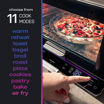 GE Profile Smart Oven with No Preheat, 11-In-1 Countertop Oven Including Air Fry, Warm, Toast, Broil, Roast, Pastry, Reheat, and More, Wifi and Smart Connected, Black4