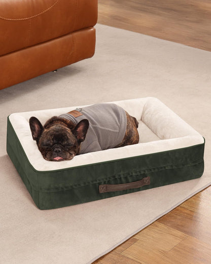Upvilla Orthopedic Dog Bed XL, Four-Sided Dog Sofa, Washable Cover, Gray10