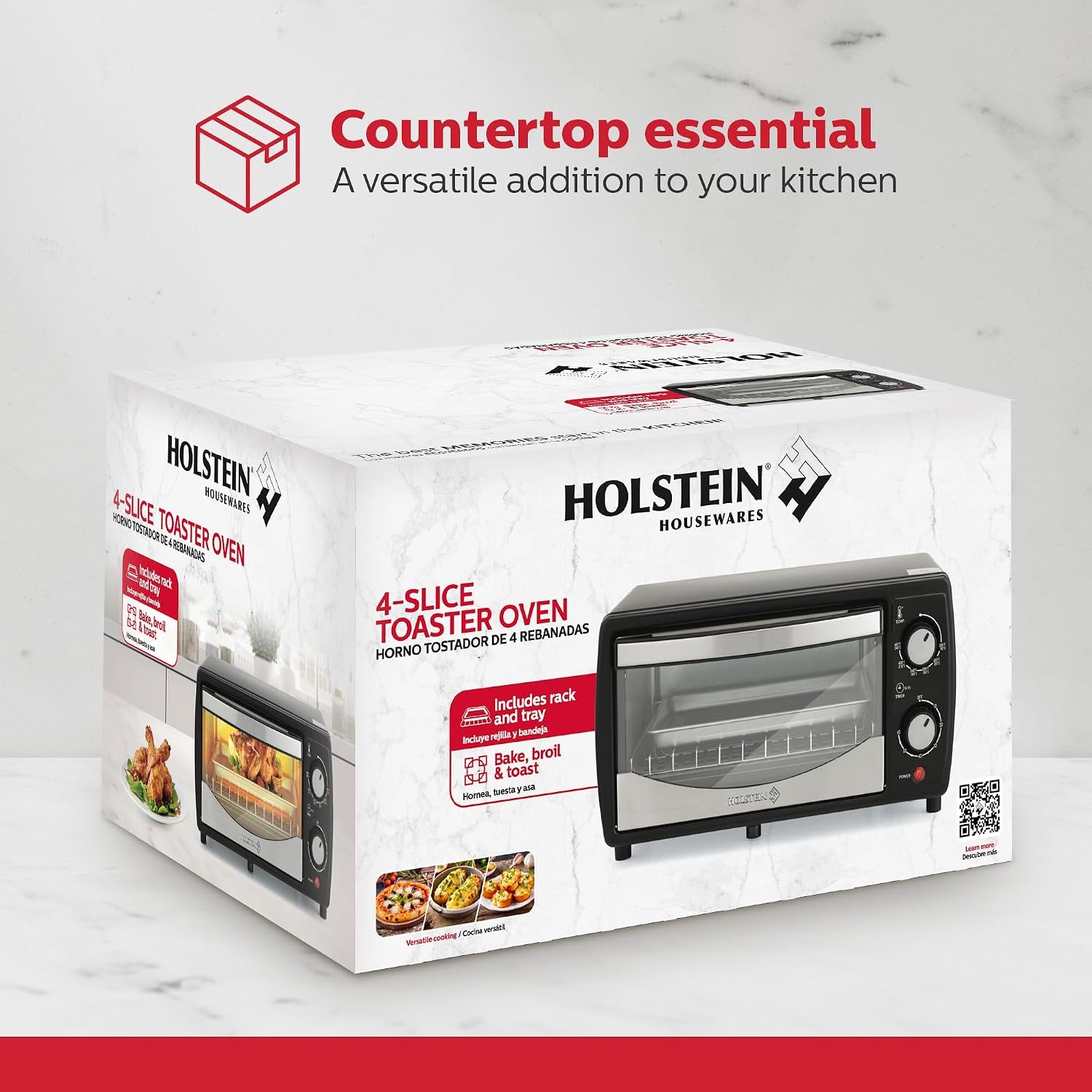 4-slice-countertop-toaster-oven-with-60-minute-timer-includes-pan-and-wire-rack-perfect-for-baking-broiling-and-toasting-compact-design-in-sleek-black-for-convenient-kitchen-use