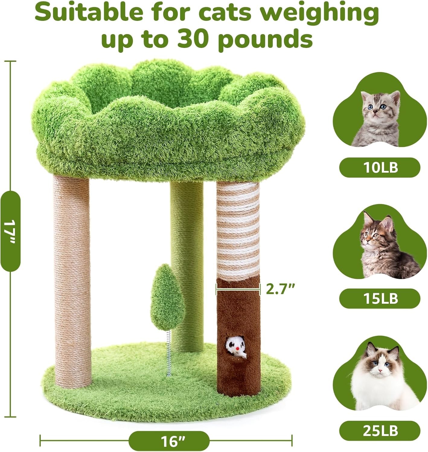 woochpet-20-inch-small-cat-tree-for-indoor-cats-and-kittens-cat-tower-with-3-sisal-scratching-posts-removable-washable-perch-bed-hanging-toy-ball-compact-cat-condo-for-small-spaces